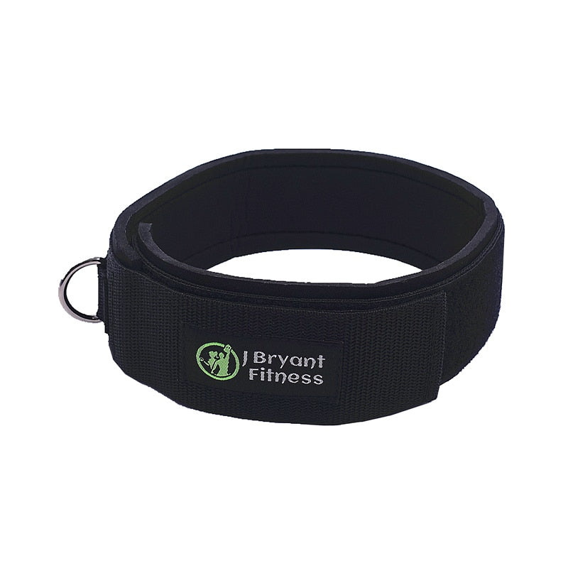 Fitness Thigh Straps Adjustable D-Ring Ankle Straps for Gym Cable Machine Neopr image 1