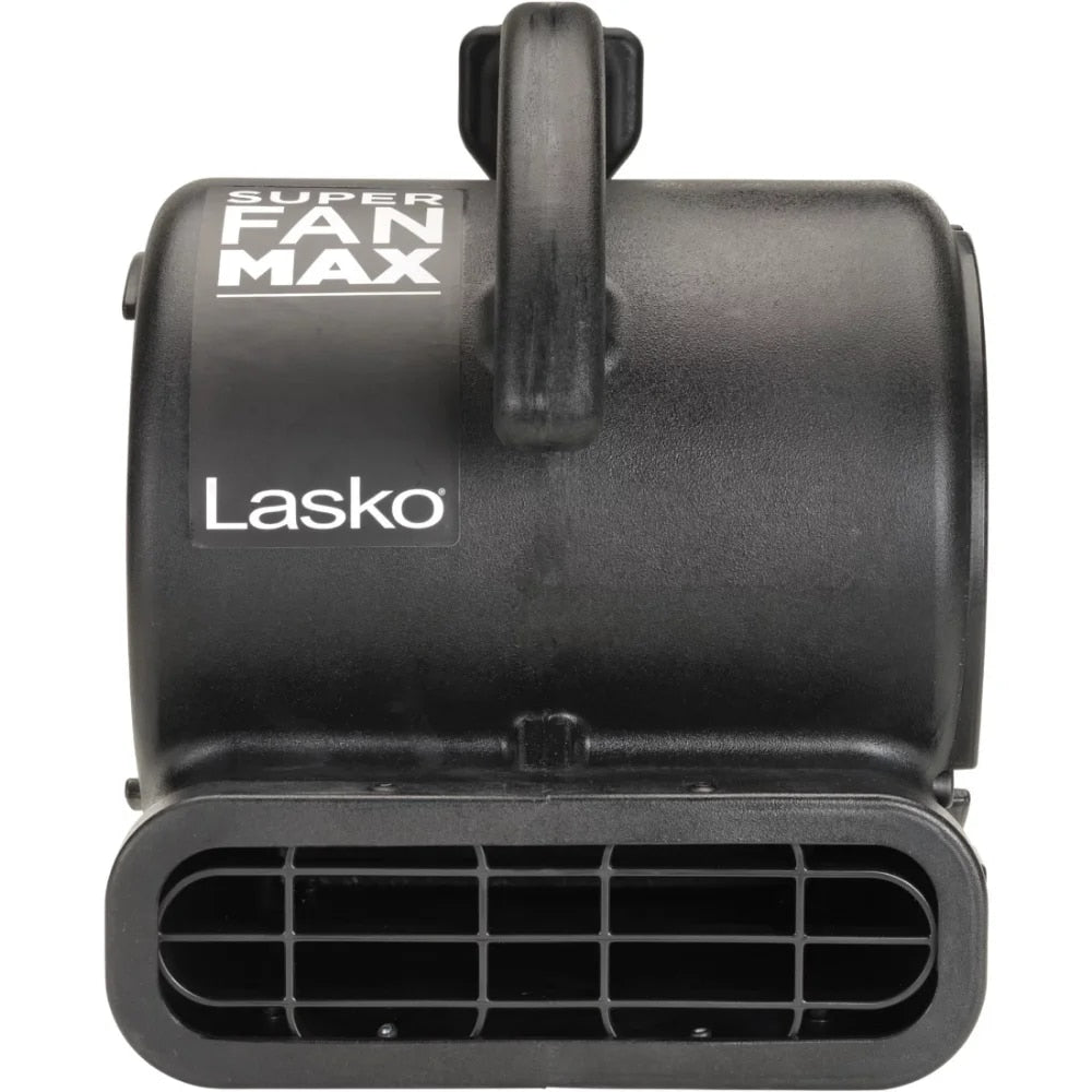 3-Speed  Fan Max Air Mover Floor  With Outlets, SF-20-BK, Black image 2