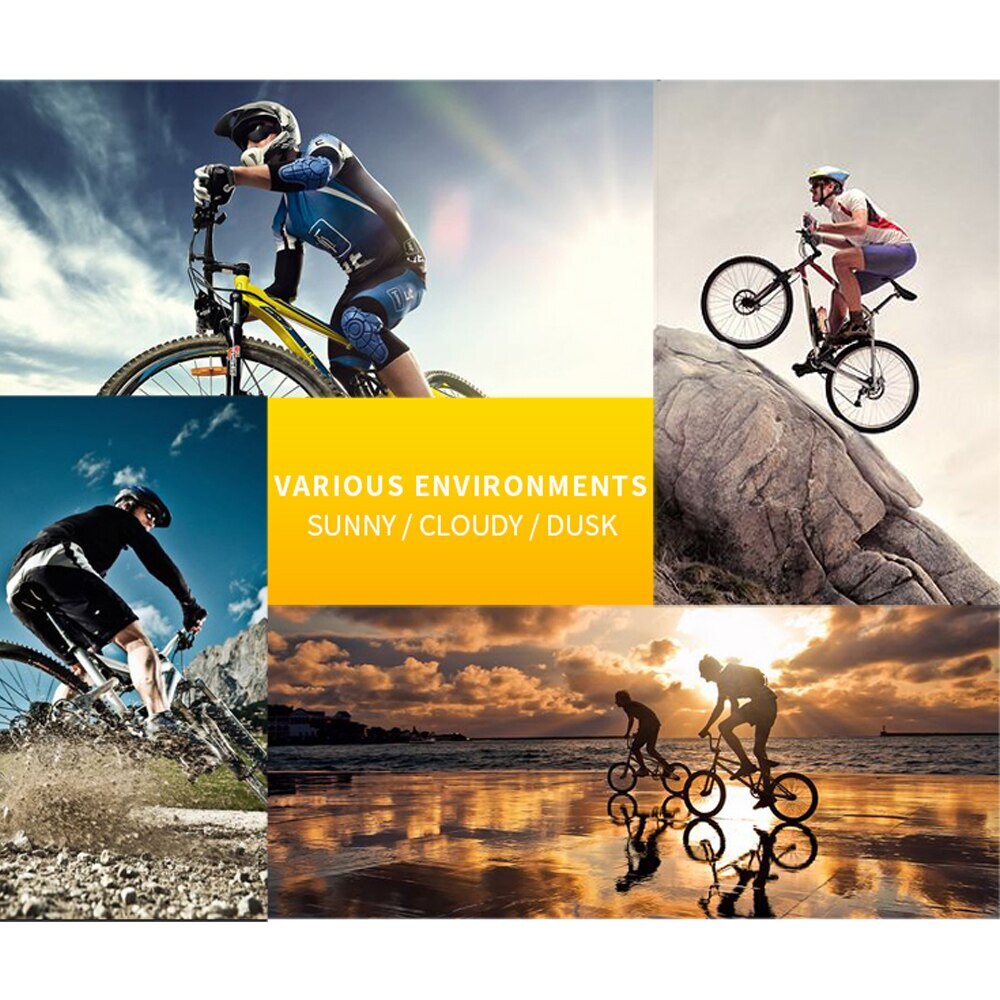 Polarized Cycling Sunglasses UV Protection Windproof Glasses For Men Women Pola image 8