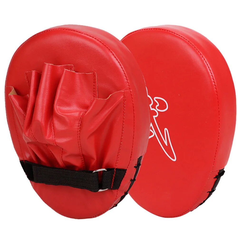5-Finger Hand Target PU Leather Curved Punching Mitts Breathable Kickboxing Pad image 5