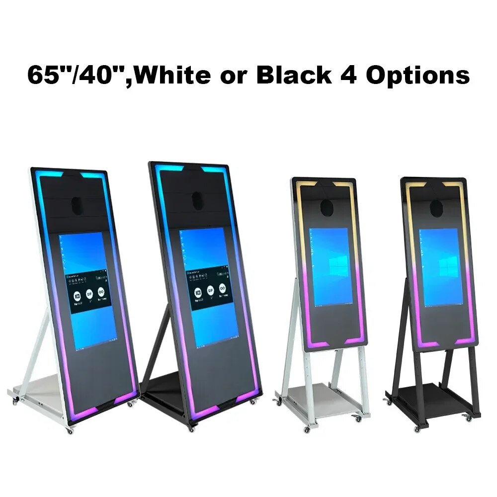 Touch Screen Pobooth Portable Mirror Magic Machine for Wedding Party Activit image 10
