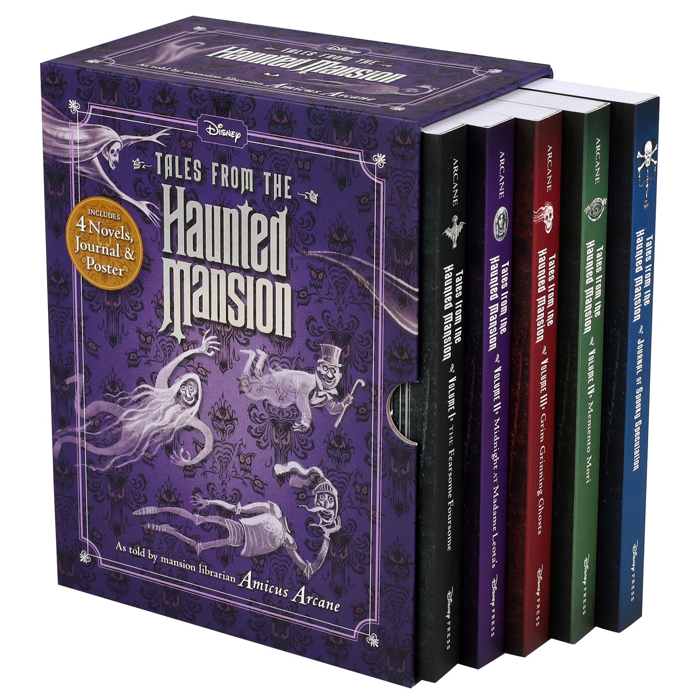 Haunted Mansion: 4 Book Box Set with Journal image 0
