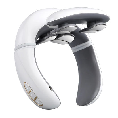 Neck Massage Instrument Intelligent Electric Rechargeable Heating  Pressing image 1