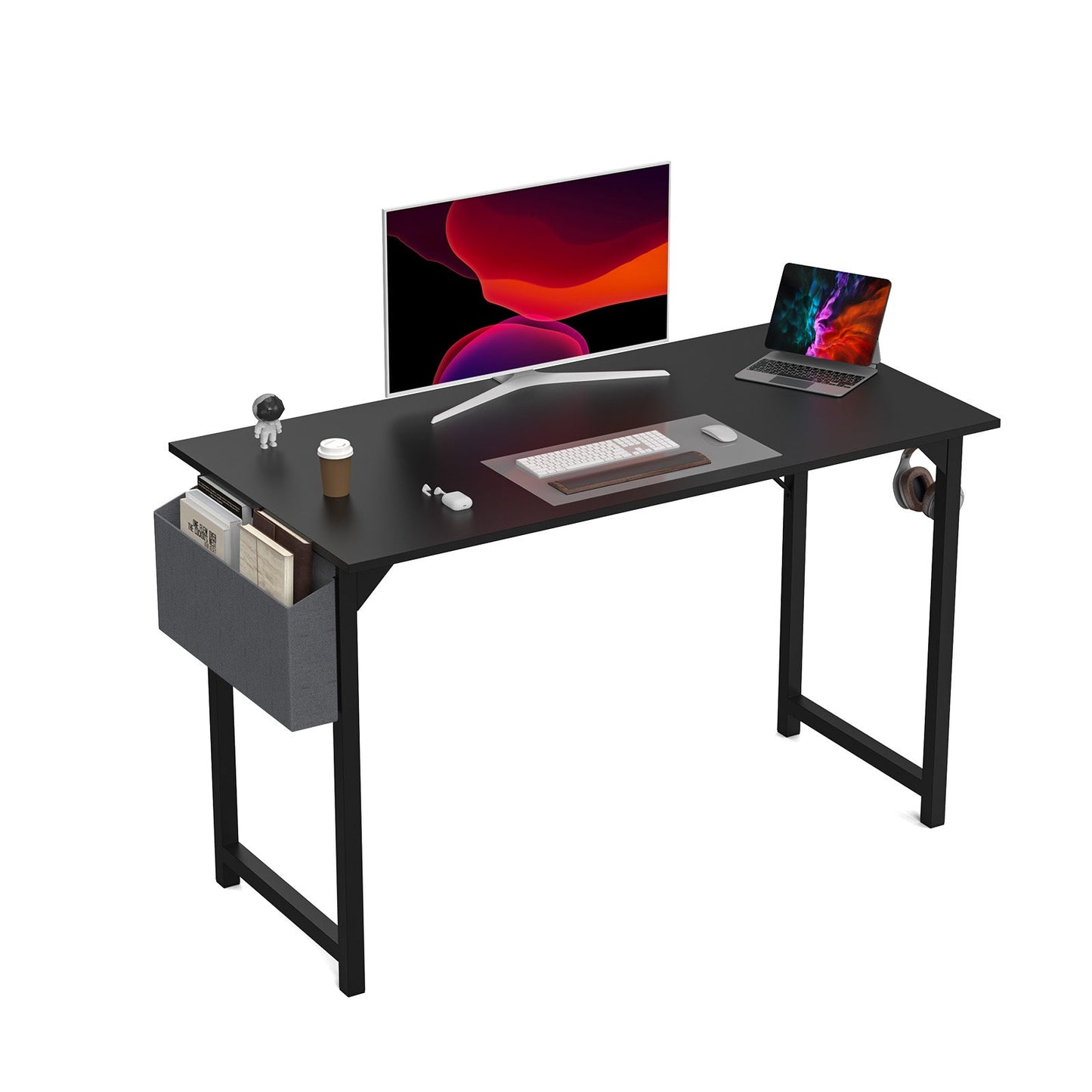JHK Computer Desk Writing Study Office Gaming Table Modern Simple Style Compact image 0