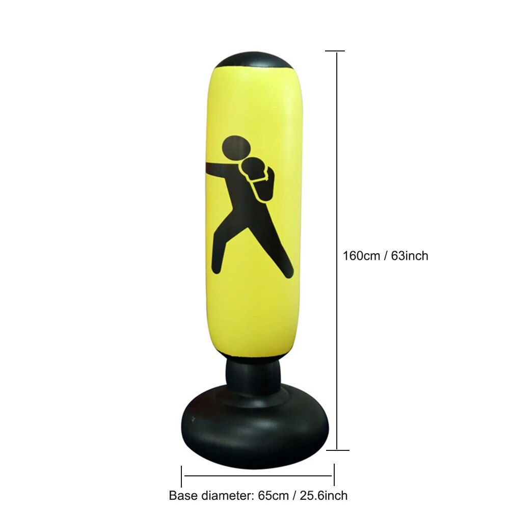 1.2/1.6M Inflatable Boxing Punching Bag for Adult Children Boxing Equipment San image 12