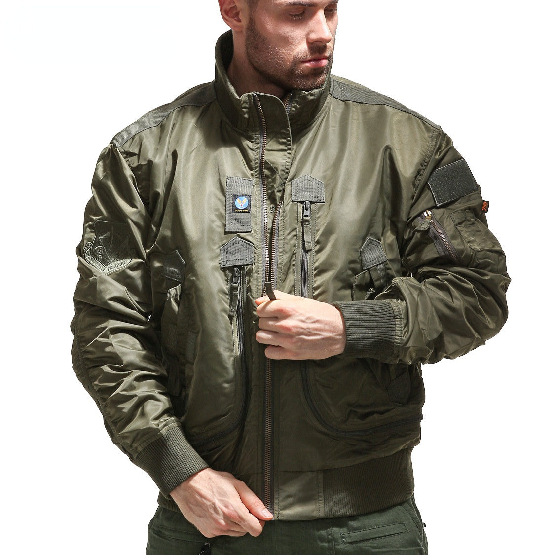 New in Coats & Jackets Parkas Men's Fashion Motorcycle Jacket Streetwear Clothe image 4