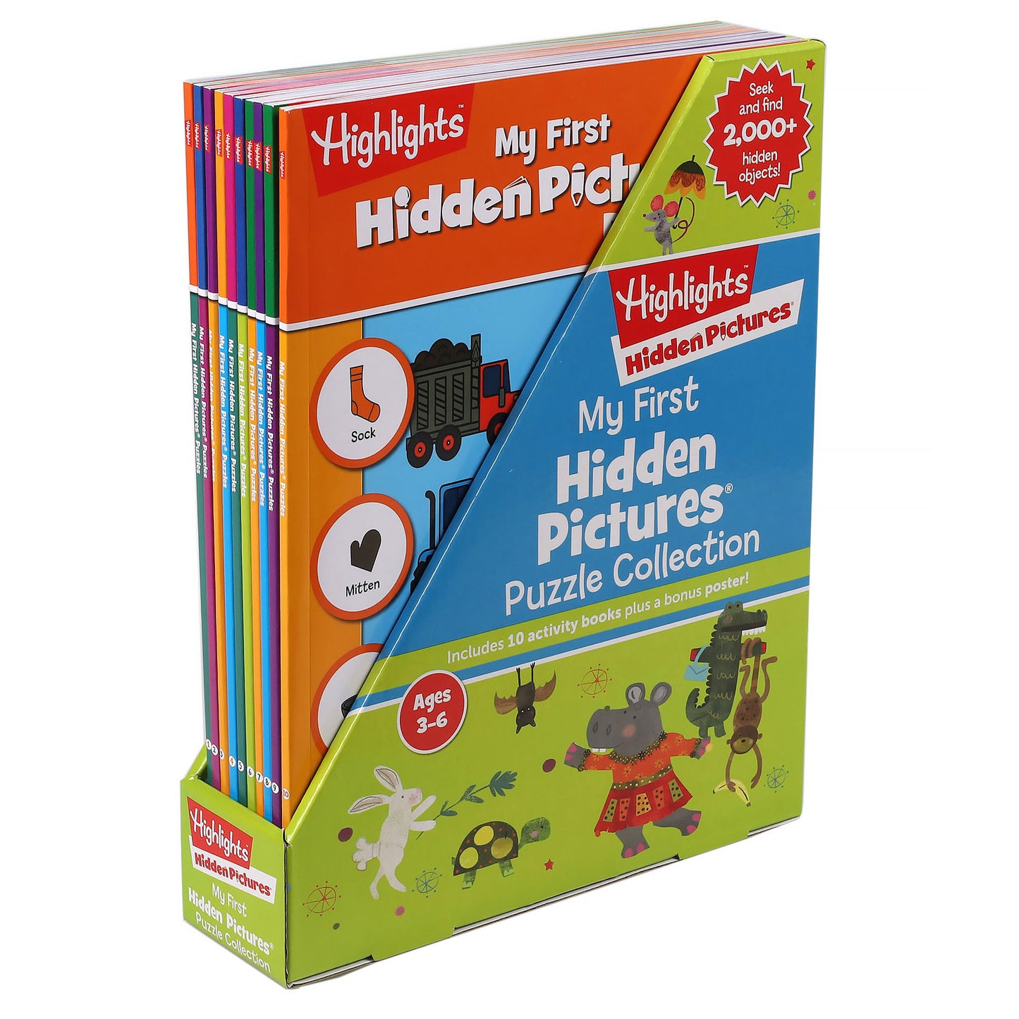 Highlights: My First Hidden Pictures 10-Book Wedge image 0