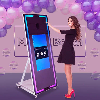 Touch Screen Pobooth Portable Mirror Magic Machine For Wedding Party Activit