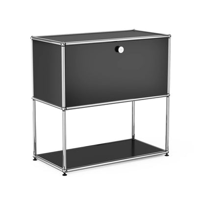 Bed Side Table Module Storage Cabinet Haller Storage Shelf Sideboard Living Roo image 9
