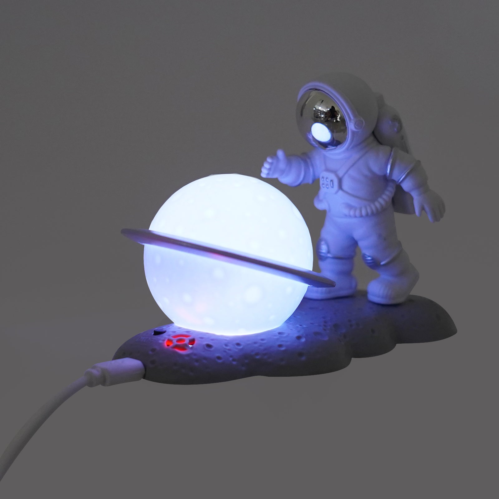 Loyalheartdy Led Night Light Astronaut Animal Night Light,  Spaceman Room De