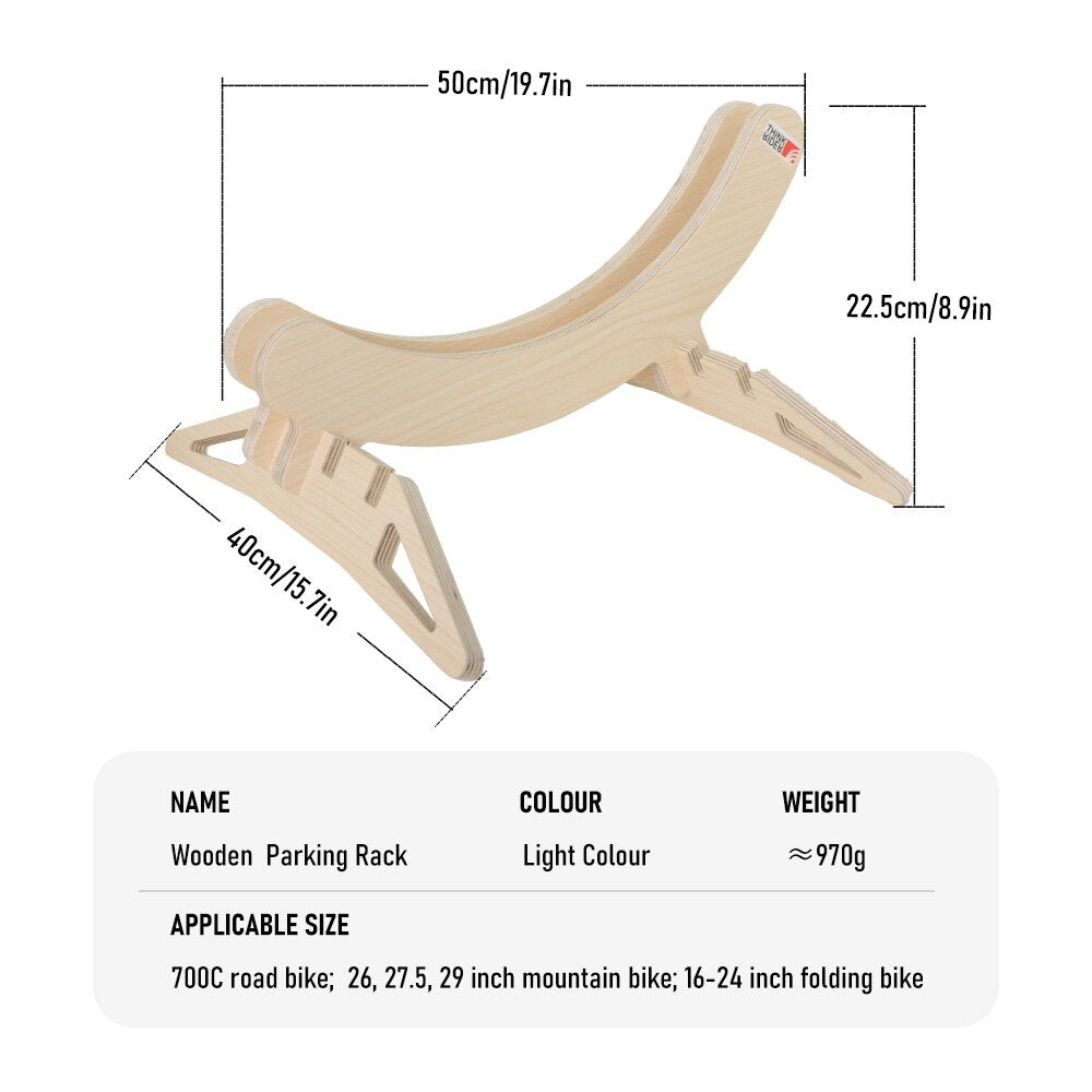 ThinkRider Bicycle Stand Indoor Bike Storage Parking Stand For 16-24/ 26-29/700 image 3