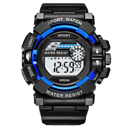 Fashion Men's LED Digital Watch Date Sport Outdoor Electronic Watch for Men Top image 4