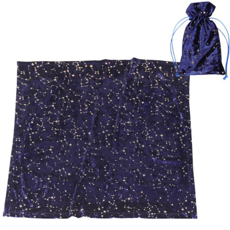 The Velvet Divination Tablecloth with Bag Nordic Metaphysical Altar Cloth Cards image 8