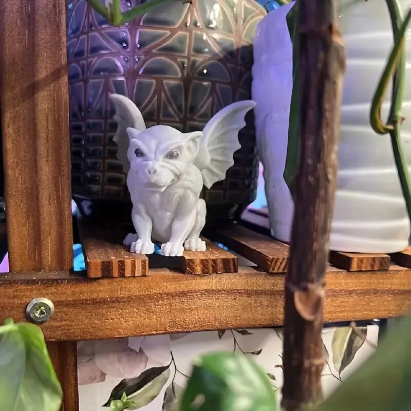 Gargoyle Statue,Home Living Room Ornaments, Bookshelf Computer Desk Ornaments image 0