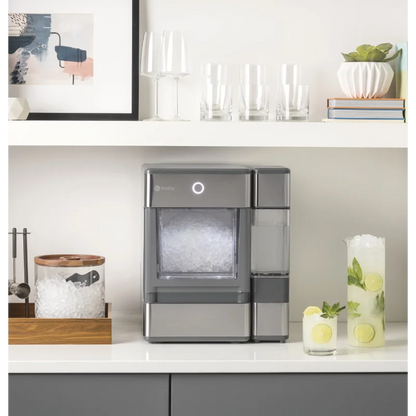 Opal„¢ Nugget Ice Maker with Side Tank, Countertop Icemaker, Stainless Steel image 1