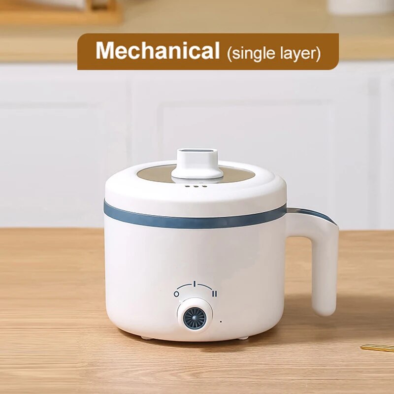 220V Electric Rice Cooker Single Double Layer Multi Cooker Non-Stick pot Pan image 5