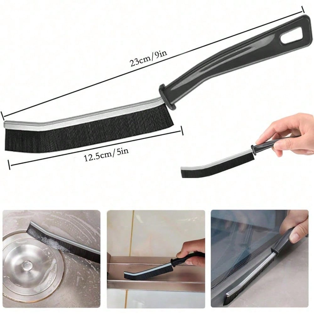Hard Bristle Gap Cleaning Brush Set, Small Tile Grout Brush, Household Narrow G image 2
