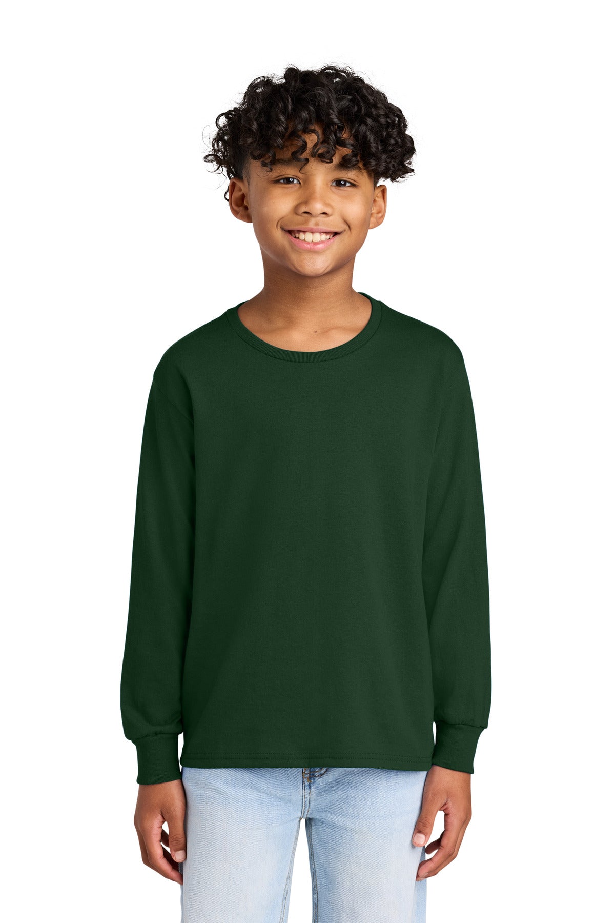 Jerzees Youth Dri-Power 50/50 Cotton/Poly Long Sleeve 29BL