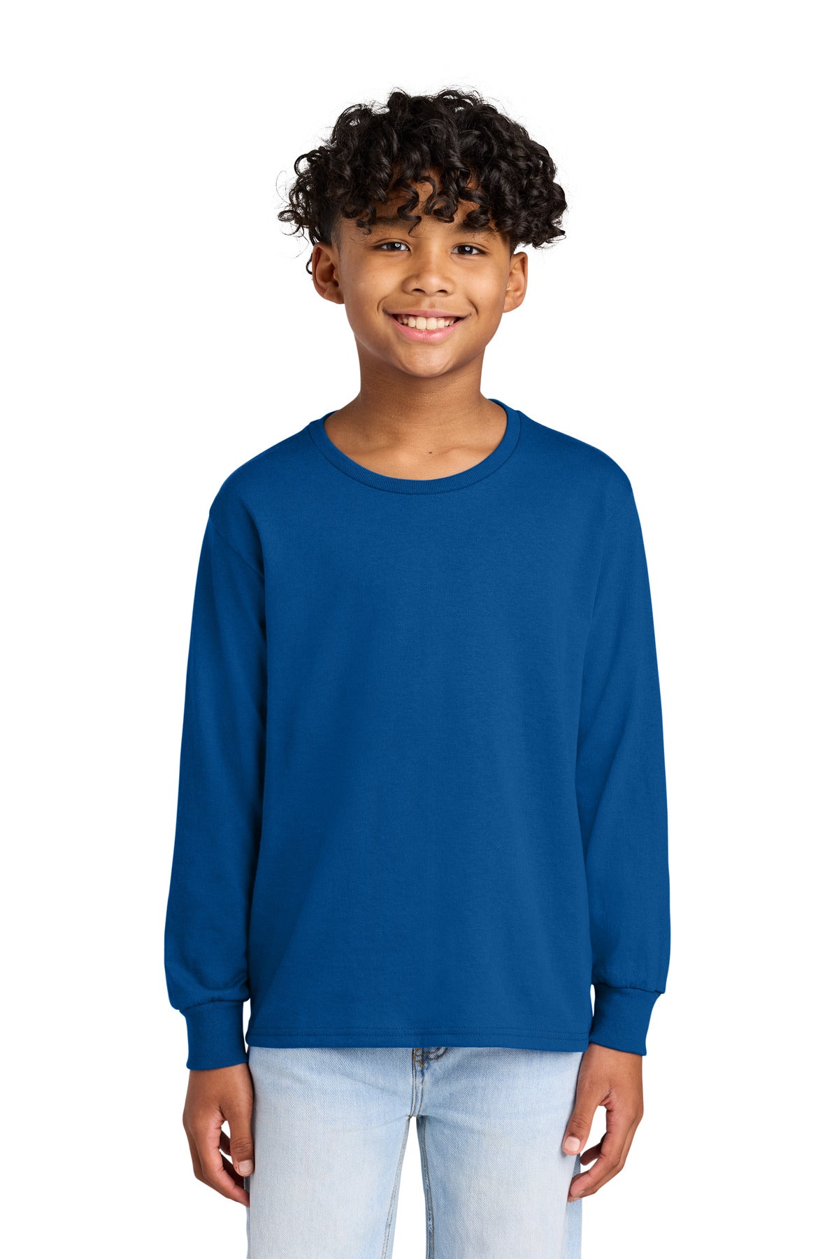 Jerzees Youth Dri-Power 50/50 Cotton/Poly Long Sleeve 29BL