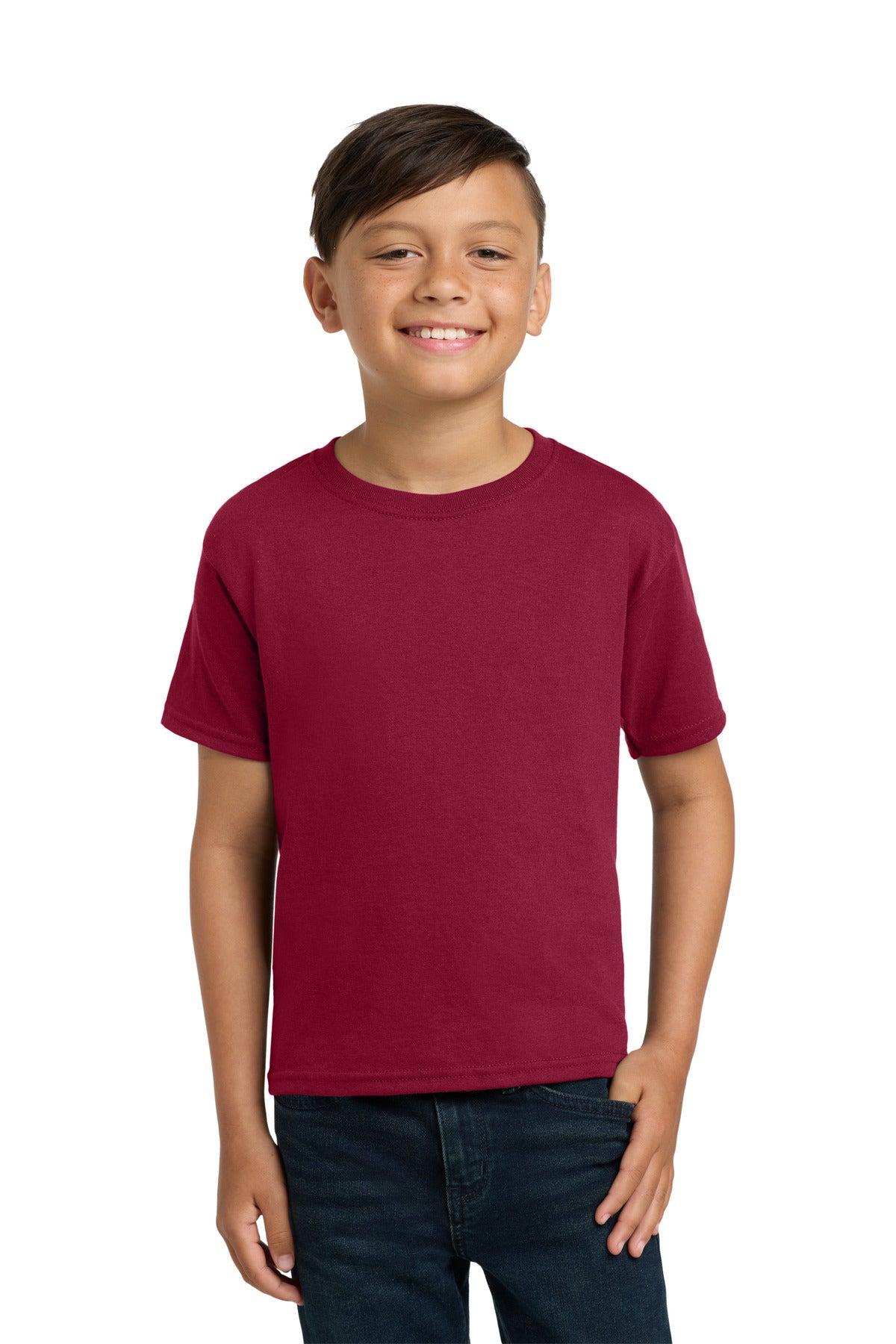 Jerzees Youth Dri-Power 50/50 Cotton/Poly T-Shirt.  29B