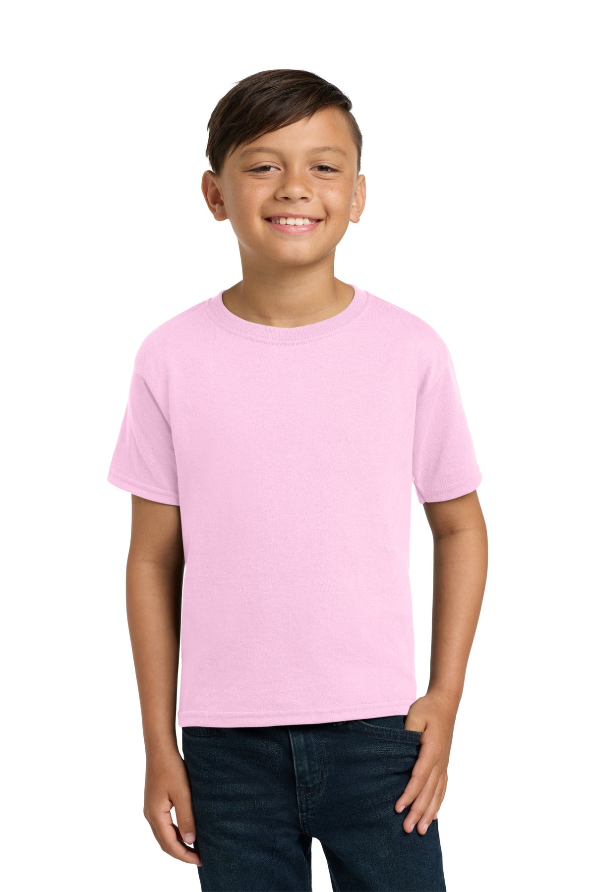 Jerzees Youth Dri-Power 50/50 Cotton/Poly T-Shirt.  29B