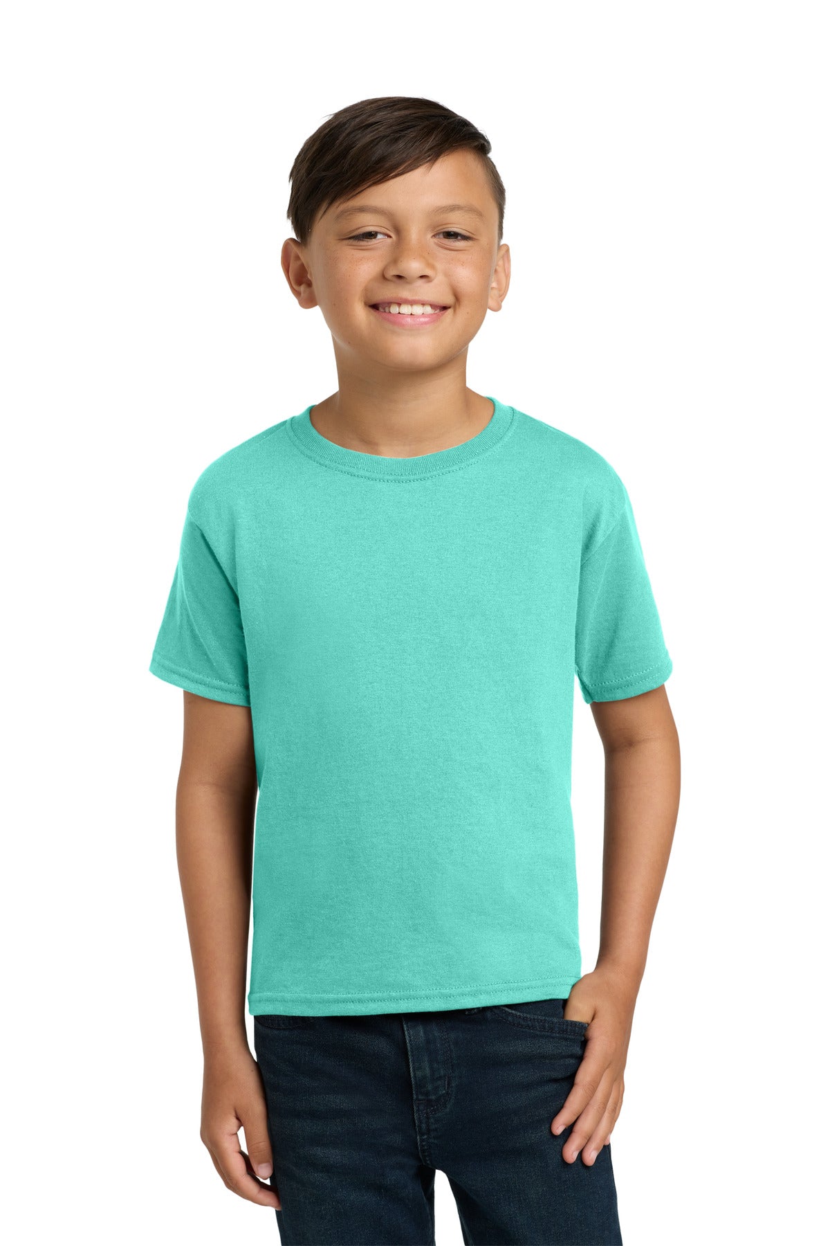 Jerzees Youth Dri-Power 50/50 Cotton/Poly T-Shirt.  29B