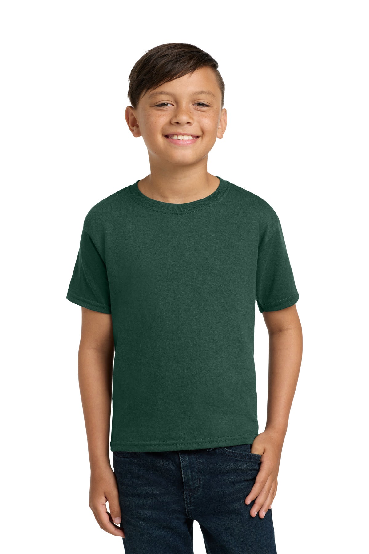 Jerzees Youth Dri-Power 50/50 Cotton/Poly T-Shirt.  29B