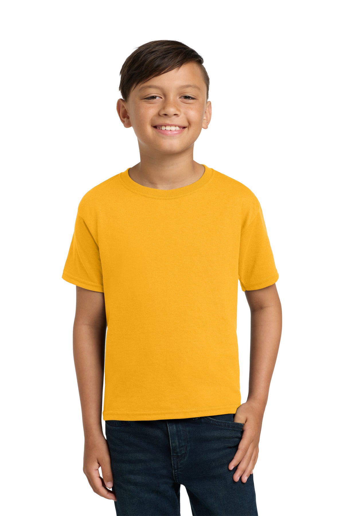 Jerzees Youth Dri-Power 50/50 Cotton/Poly T-Shirt.  29B