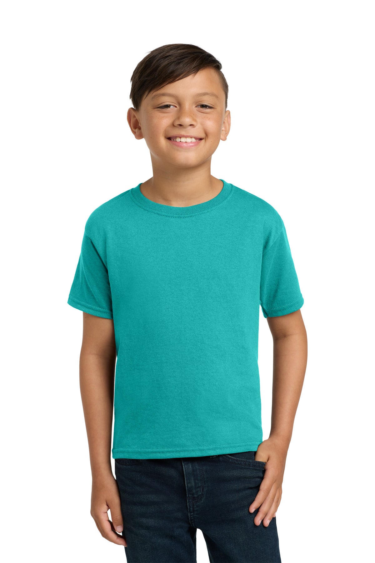 Jerzees Youth Dri-Power 50/50 Cotton/Poly T-Shirt.  29B