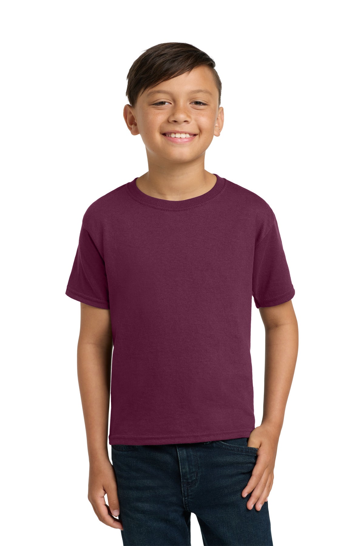 Jerzees Youth Dri-Power 50/50 Cotton/Poly T-Shirt.  29B