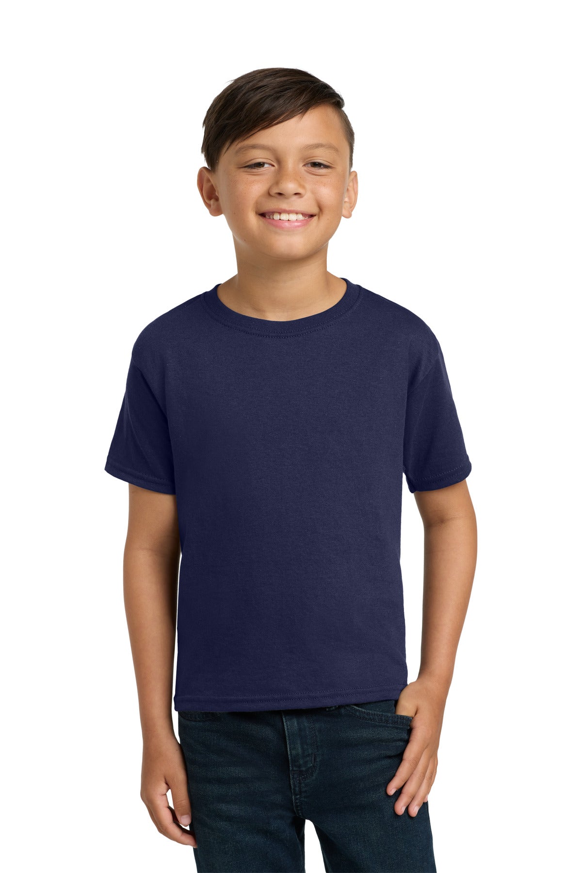 Jerzees Youth Dri-Power 50/50 Cotton/Poly T-Shirt.  29B