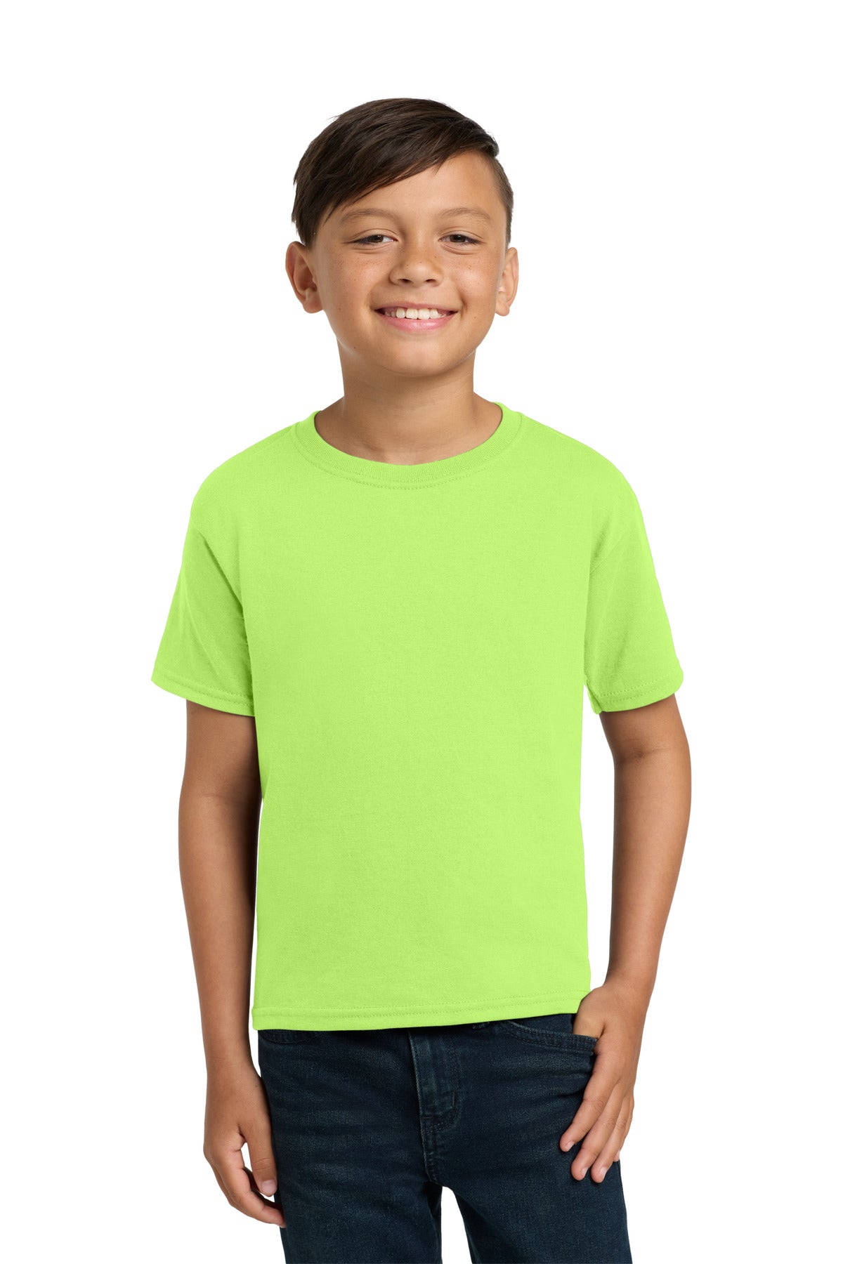 Jerzees Youth Dri-Power 50/50 Cotton/Poly T-Shirt.  29B