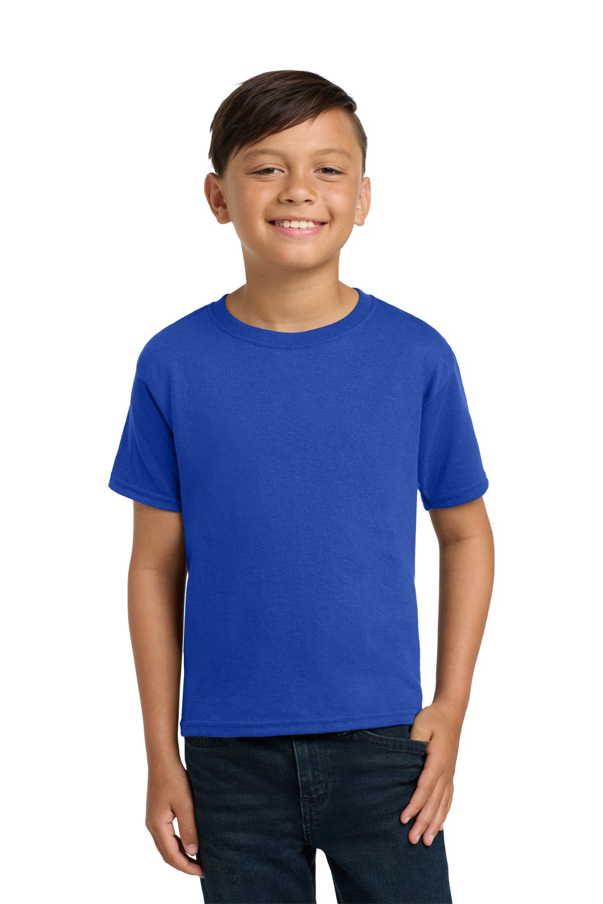 Jerzees Youth Dri-Power 50/50 Cotton/Poly T-Shirt.  29B