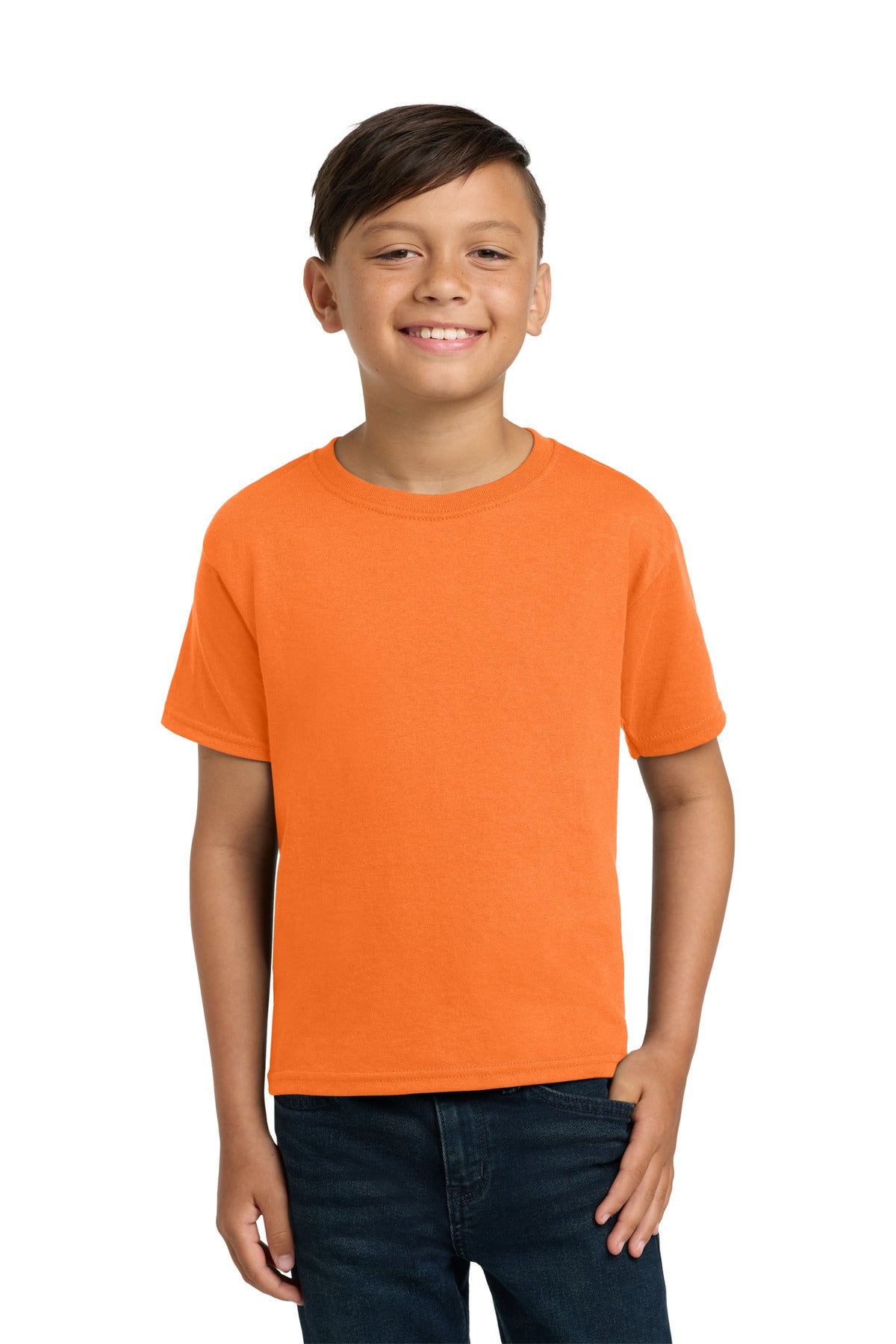 Jerzees Youth Dri-Power 50/50 Cotton/Poly T-Shirt.  29B