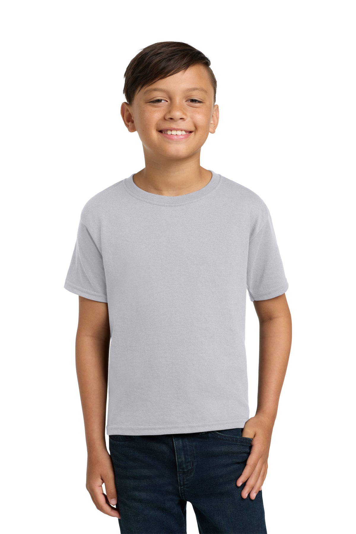 Jerzees Youth Dri-Power 50/50 Cotton/Poly T-Shirt.  29B