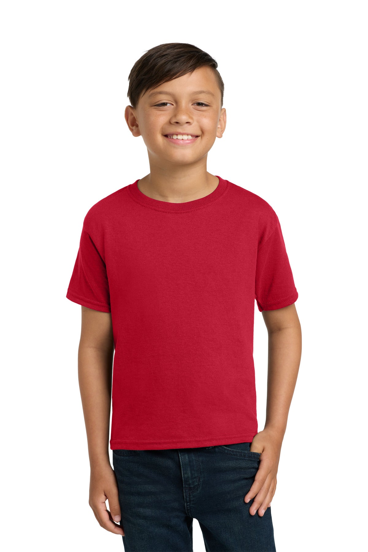 Jerzees Youth Dri-Power 50/50 Cotton/Poly T-Shirt.  29B