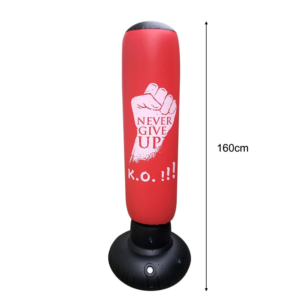 1.2/1.6M Inflatable Boxing Punching Bag for Adult Children Boxing Equipment San image 7