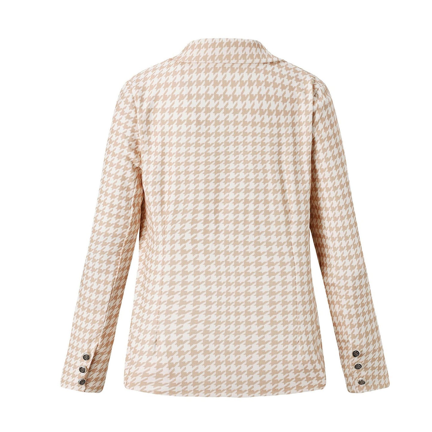 Women 2022 Plaid Suit Jacket Small All-match Age Reduction Tops Female Relf-cul image 6