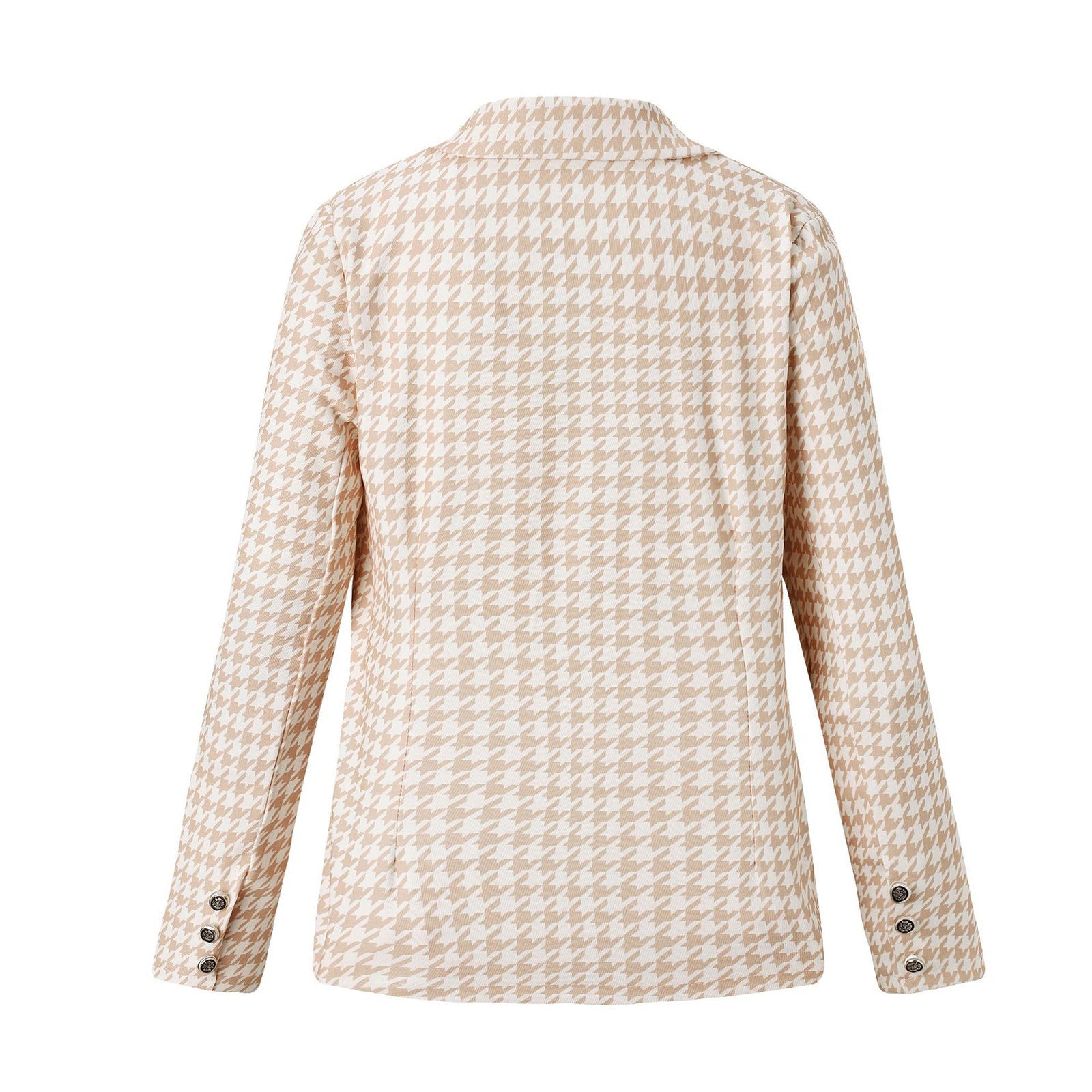 Women 2022 Plaid Suit Jacket Small All-match Age Reduction Tops Female Relf-cul image 6