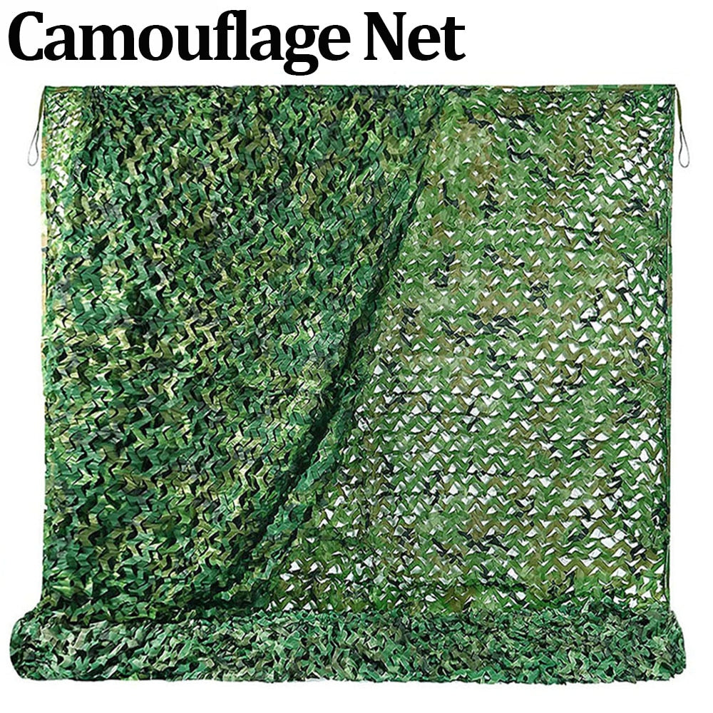 Camouflage Nets Military Army Training Tent Shade Outdoor Camping Hunting Shelt image 0