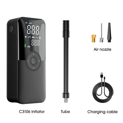 Wireless Tire Air Injector 12V Automobile Automatic Pump Portable Electric Air image 6