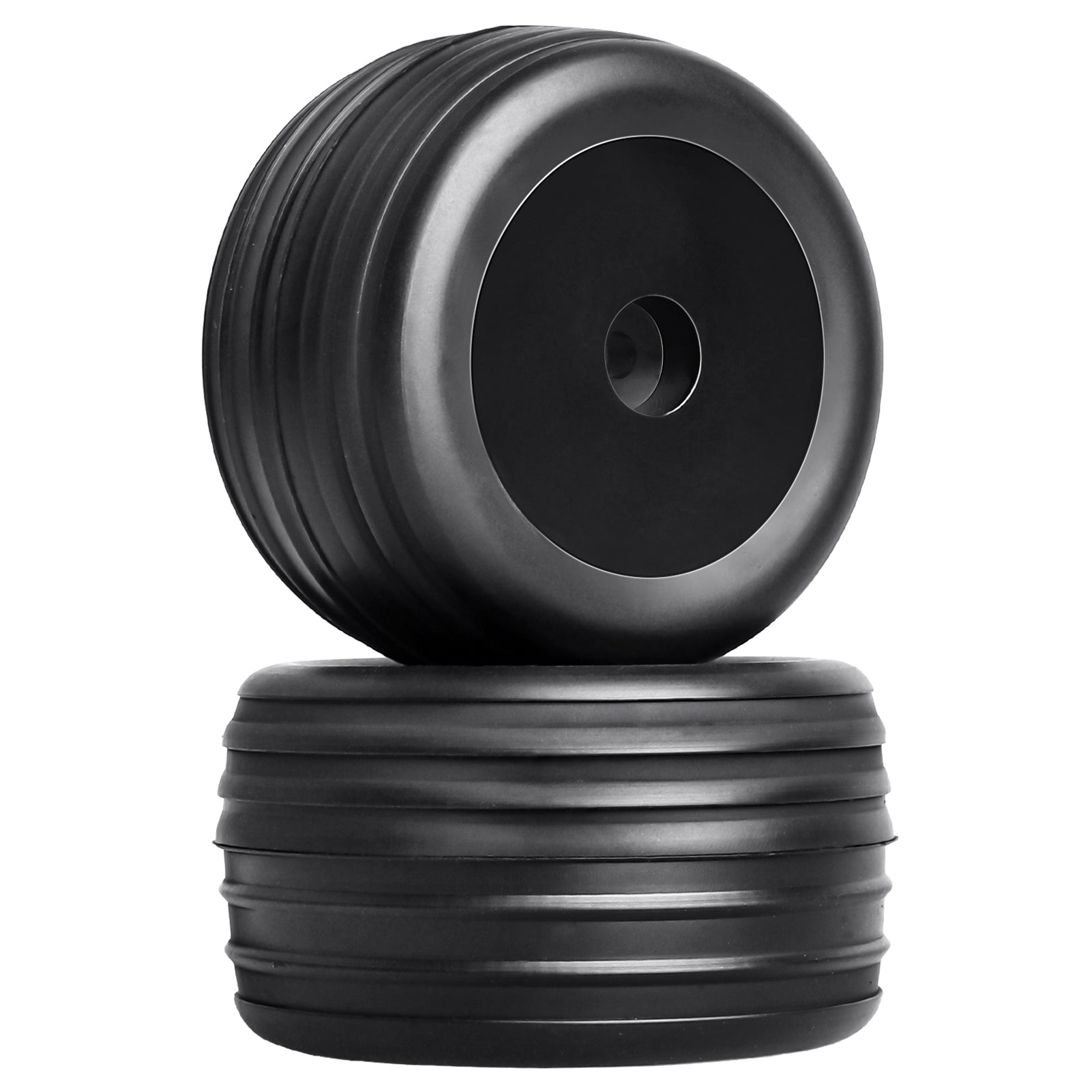 HobbyPark Pre-Glued Buggy Wheels and Tires 8mm Wheel Hex for Losi Mini-T 2.0 Lo image 1