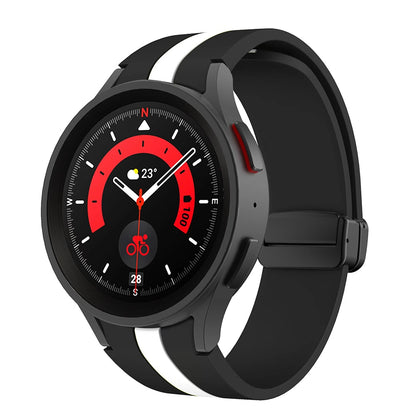 Silicone Strap for Samsung Galaxy Watch 6 Classic 43mm 47mm Watch 6 40mm 44mm M image 3
