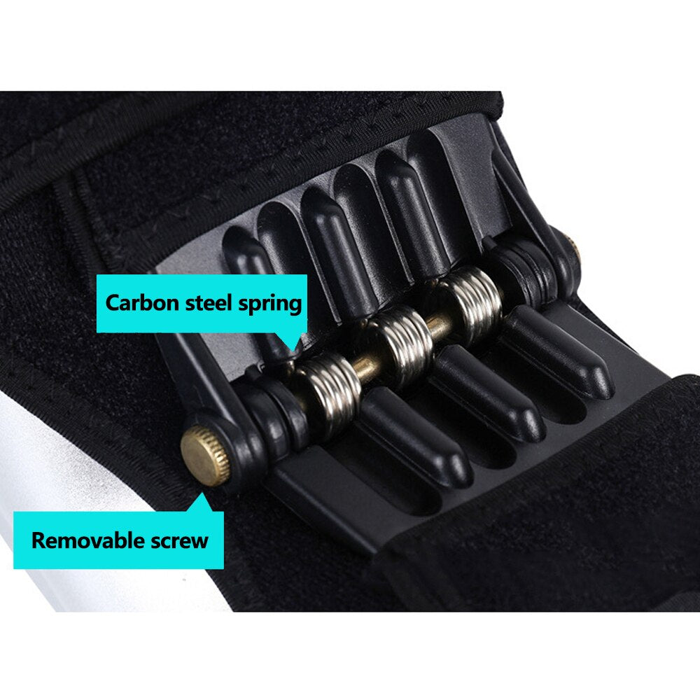 Knee Protection Booster Power Support Knee Pads Powerful Rebound Spring Force S image 0