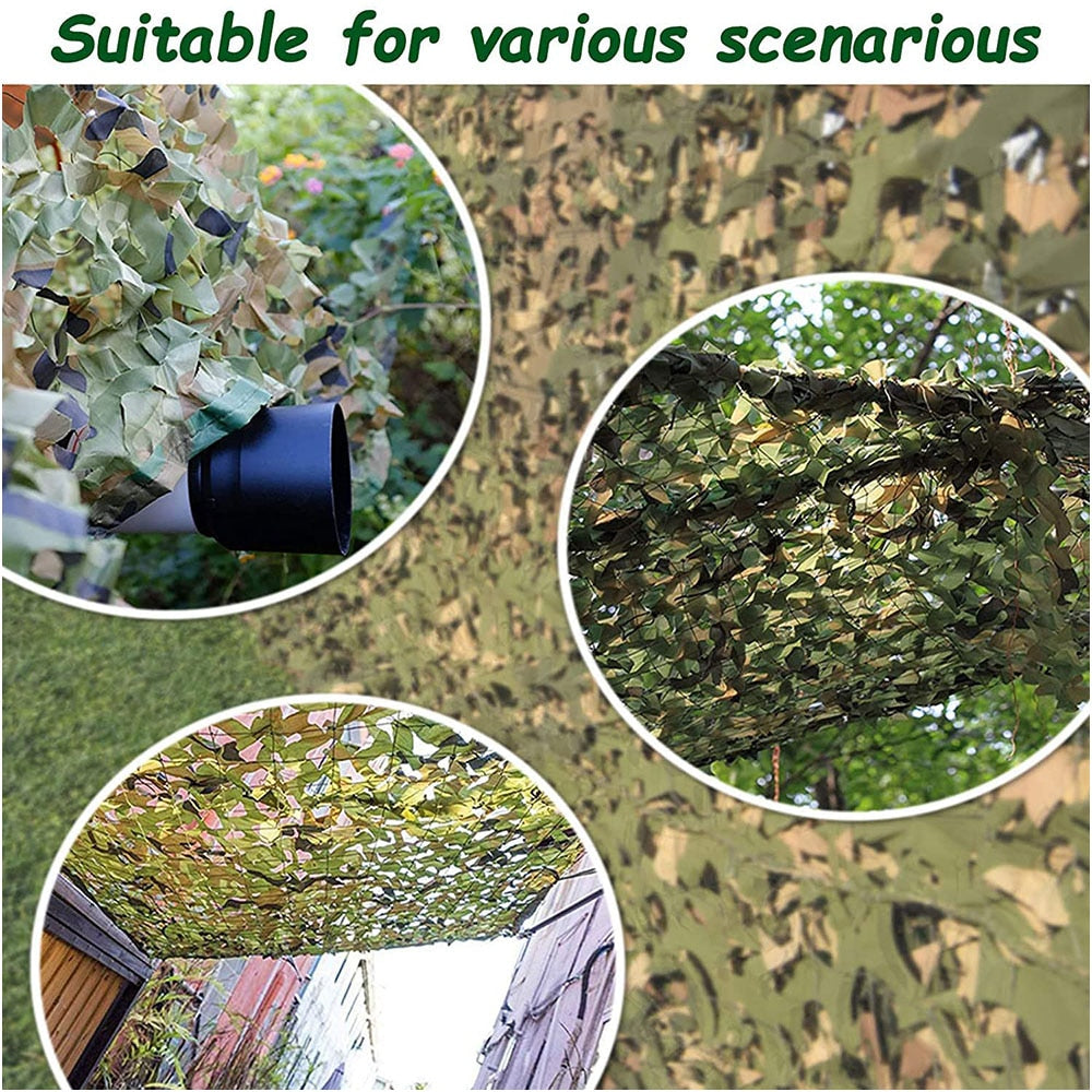 Camouflage Nets Military Army Training Tent Shade Outdoor Camping Hunting Shelt image 10