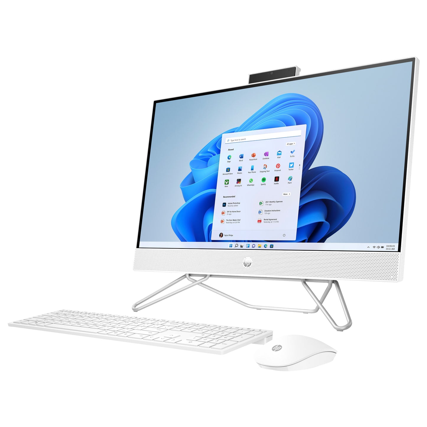 HP 23.8" Touchscreen All-in-One Desktop - AMD Ryzen 3 5425U - 1080p image 1