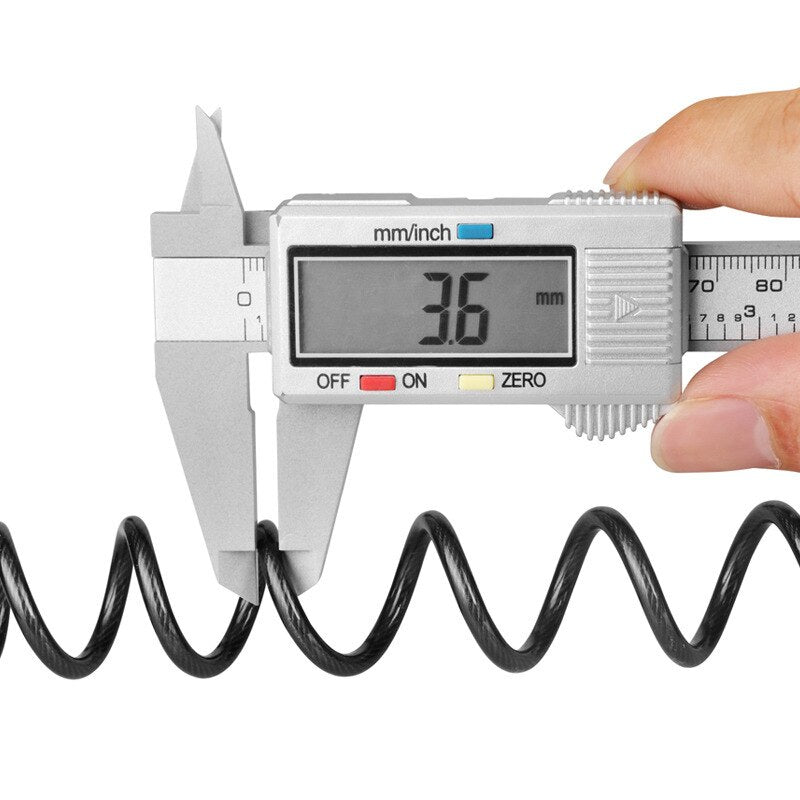 Bicycle Mini Password Lock Portable Helmet Lock Durable Steel Wire Lock Mountai image 5