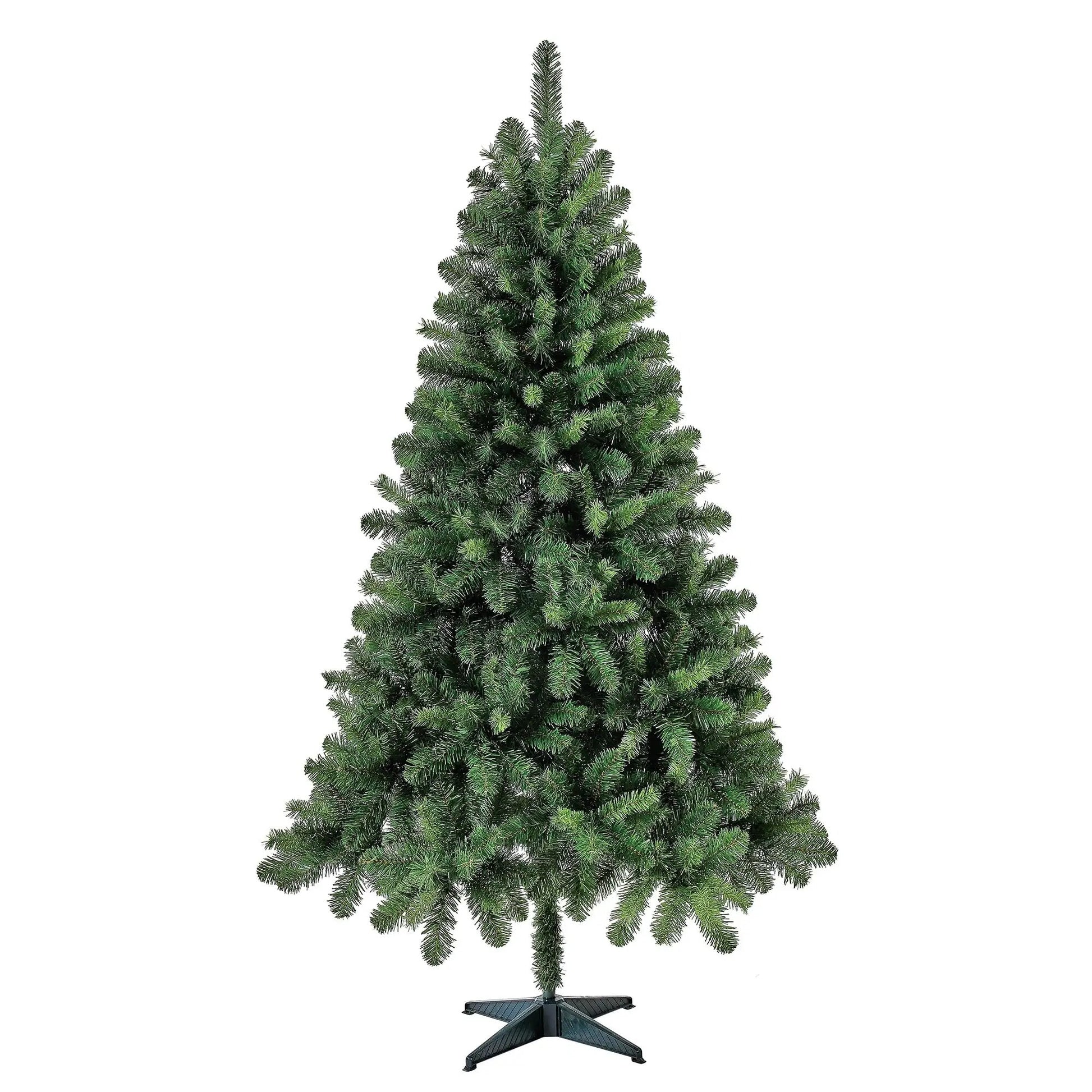 6.5 ft Non-Lit Jackson Spruce Artificial Christmas Tree, by Holiday Time image 1
