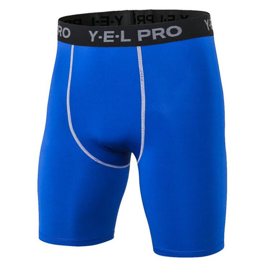 Men's Compression Shorts Base Layer Thermal Skin Bermuda Shorts Gyms Fitness Men's Cossfit Bodybuilding Tight Shorts