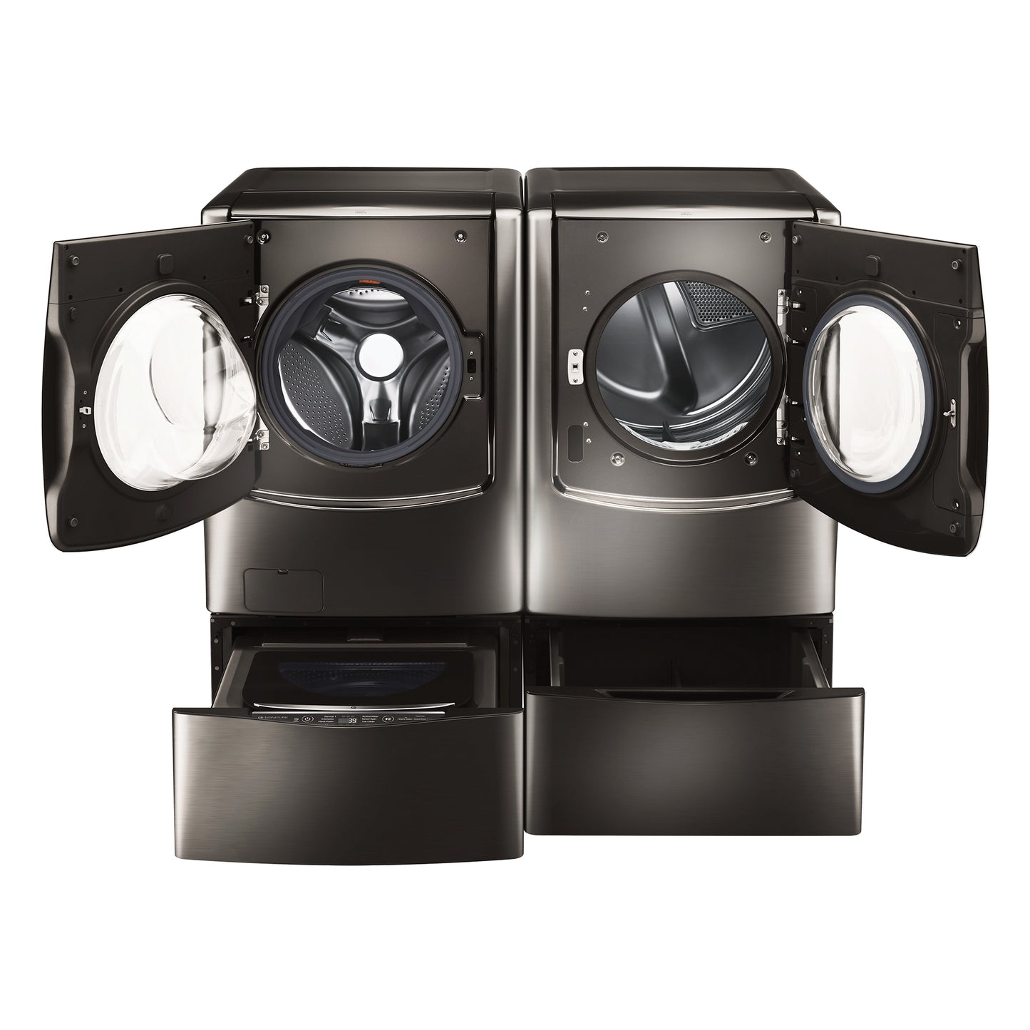 LG SIGNATURE Mega Capacity 5.8 cu. ft. TurboWash Steam Washer and 9.0 cu. image 5